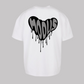 Heart Drip - White - Oversized
