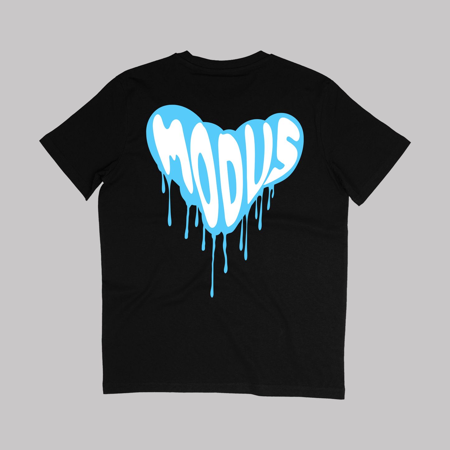 Heart Drip Black
