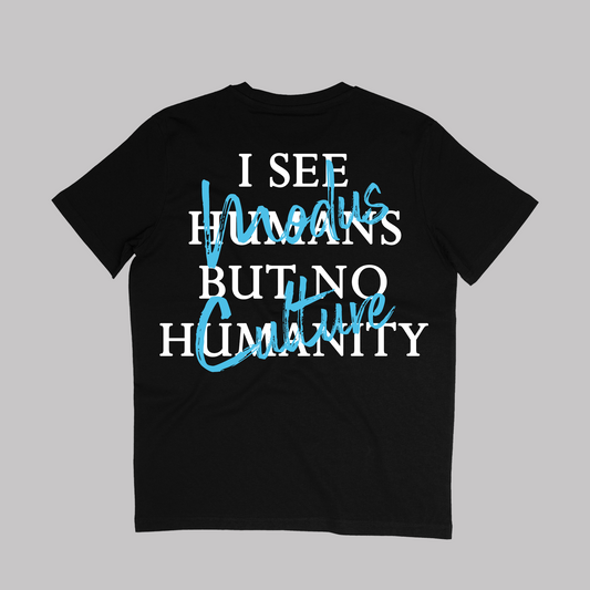 I See Humans But No Humanity - Black - Slim Fit