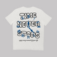 Time Never Stops - White - Slim Fit