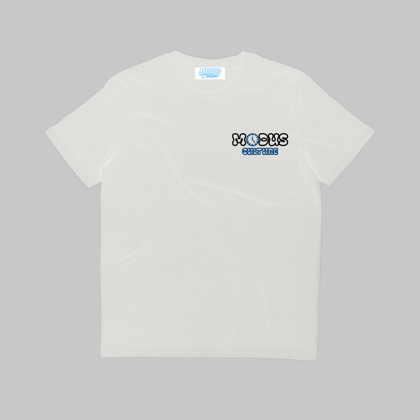 Time Never Stops - White - Slim Fit