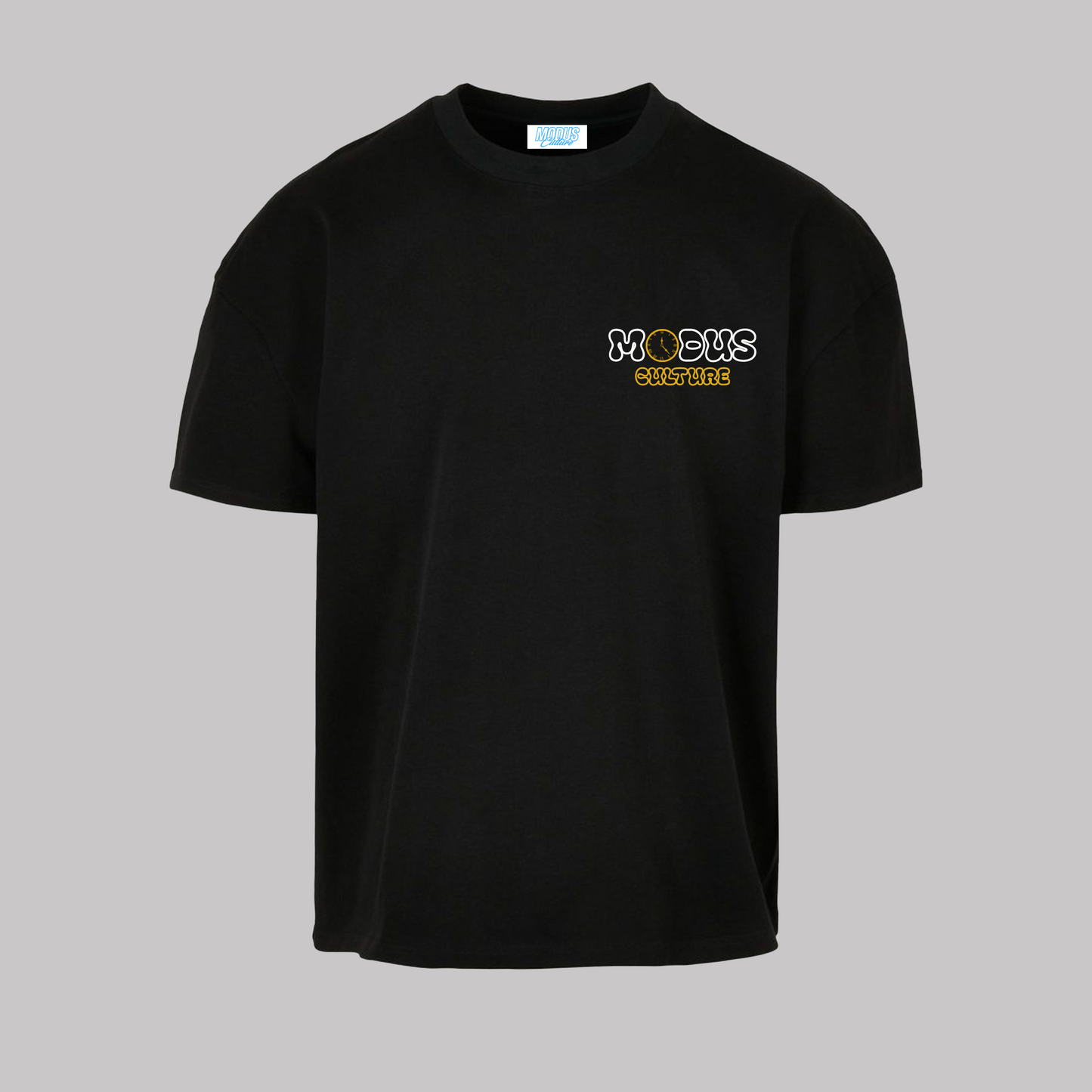Time Never Stops - Black - Oversized
