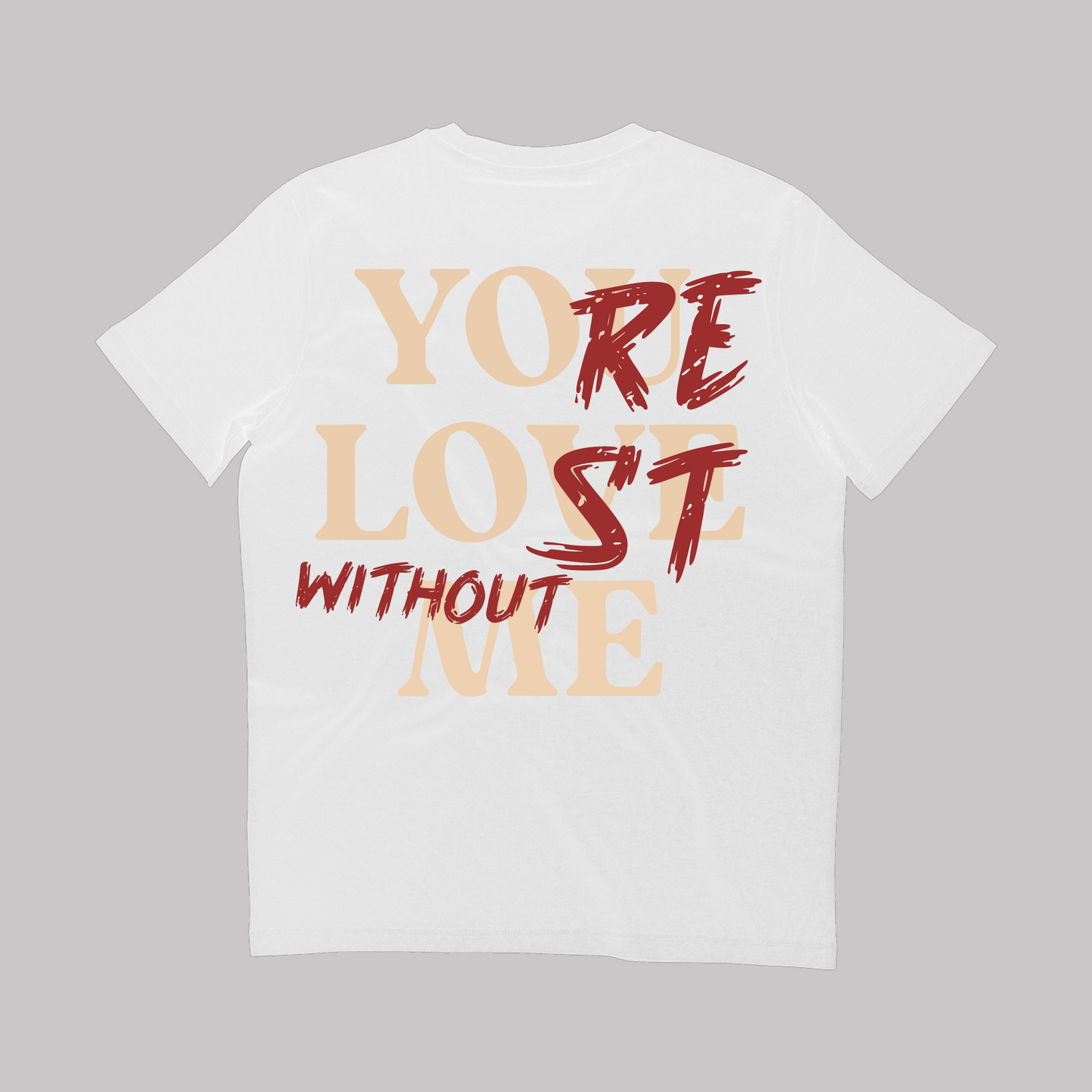 You Love Me - White - Slim Fit
