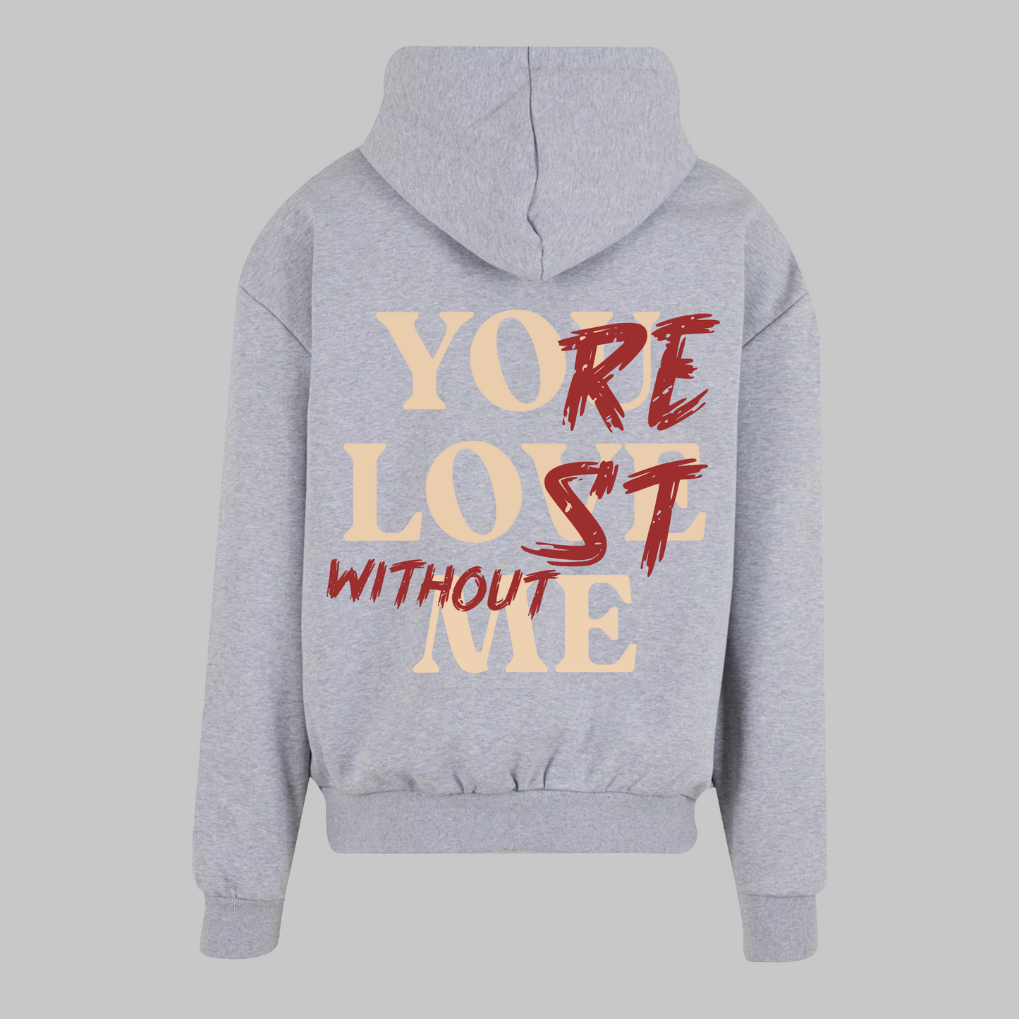 You Love Me - Grey - Oversized